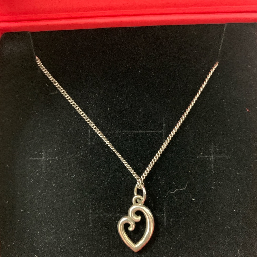 James Avery Silver Mother’s Love Charm & Chain